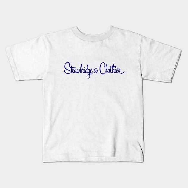 Strawbridge & Clothier. Department Store. Philadelphia, Pennsylvania Kids T-Shirt by fiercewoman101